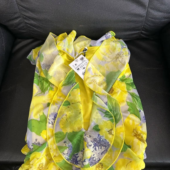 Zara tulle dress. Size : M ( runs one size smaller,fits Small).Unused with tags - Picture 3 of 8